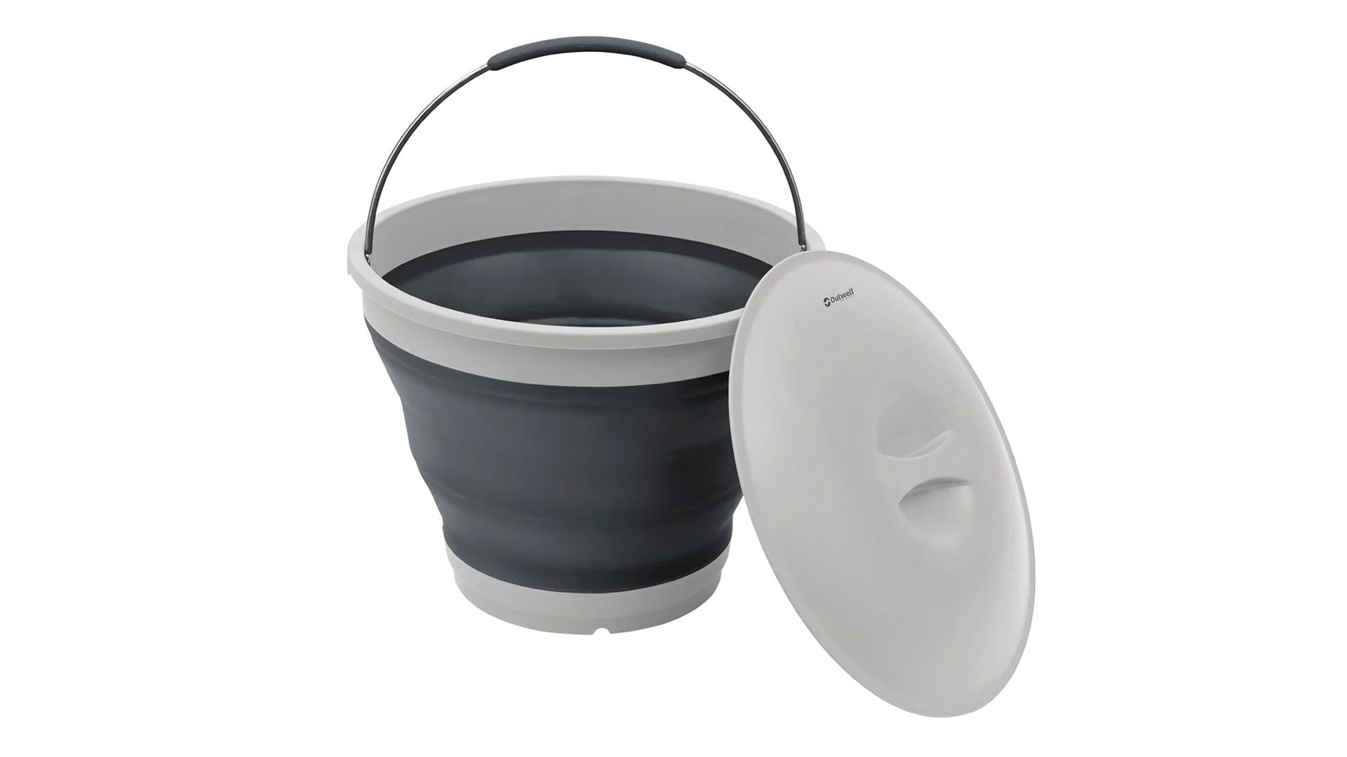 Outwell Collaps Round Bucket with Lid -  Navy Night