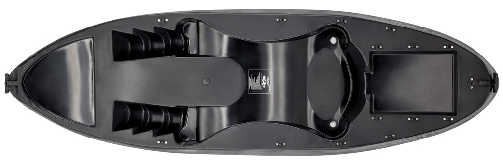 Surf Eco Kayak | 100% Ocean Plastic | Black | Agile & Fun
