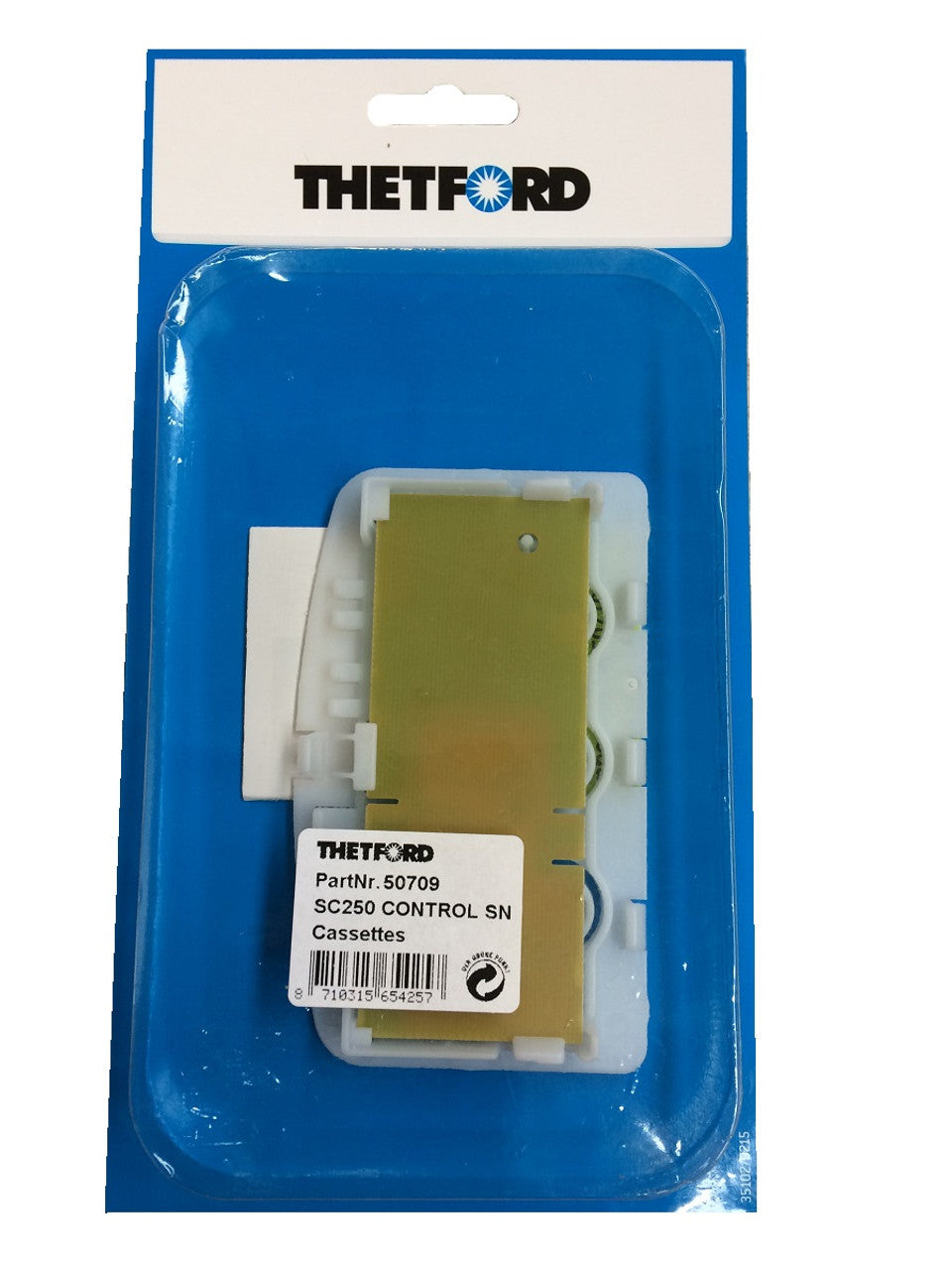 Thetford Control Panel for C250 C260 SN Cassette Toilet