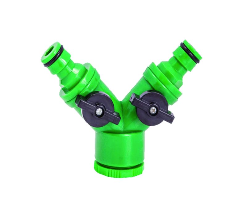 Tap Splitter with Shut-Off 1/2 - 3/4