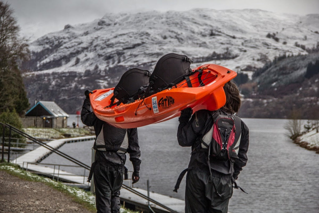 Mahee Tandem Kayak | Plastic Neutral | Orange | Stable & Durable
