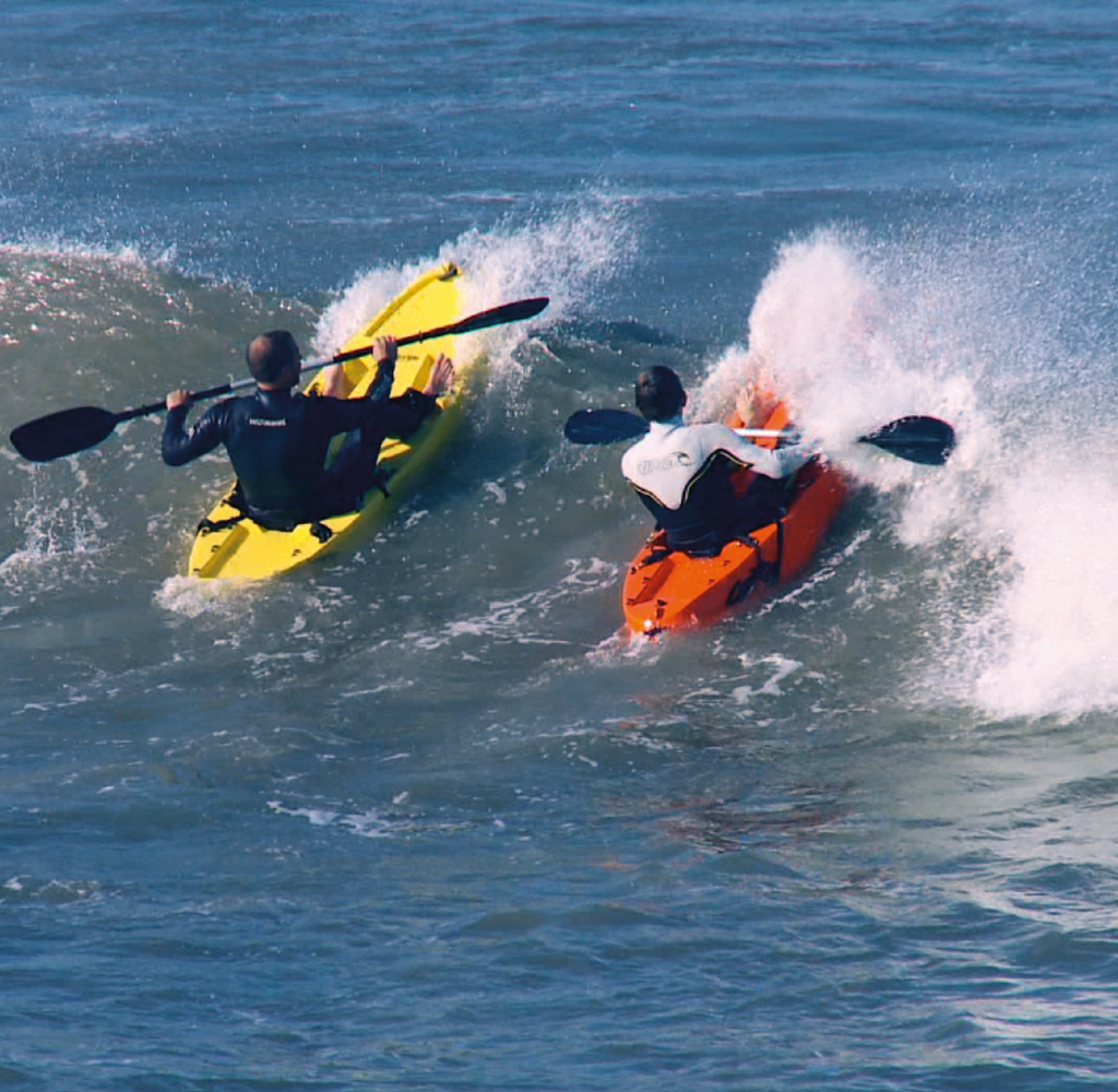 Surf Eco Kayak | 100% Ocean Plastic | Black | Agile & Fun