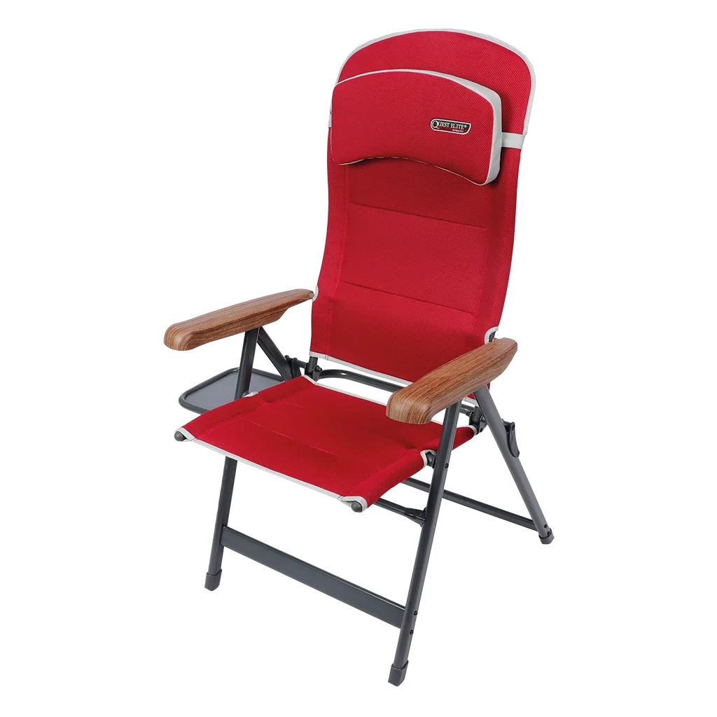 Quest Bordeaux Pro Easy Chair with side table