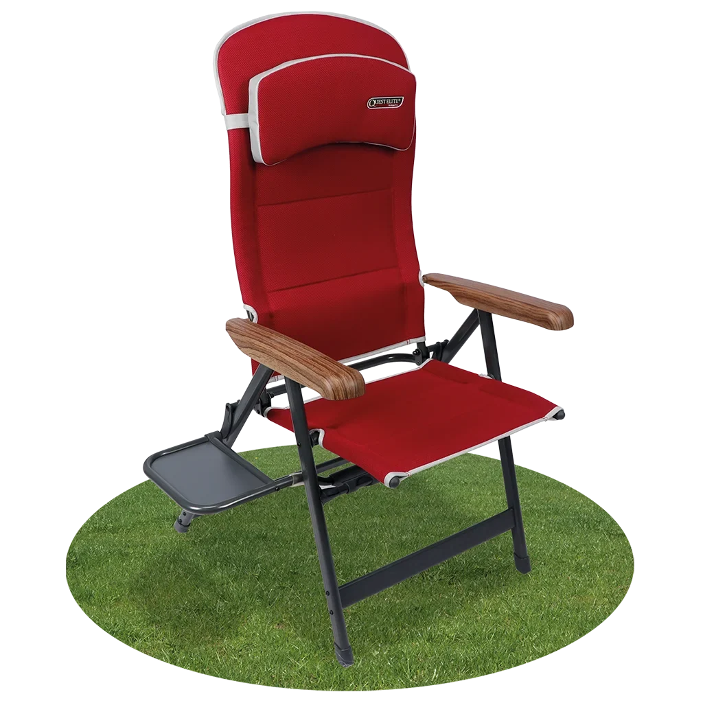 Quest Bordeaux Pro Easy Chair with side table