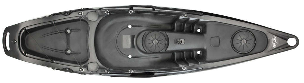 Kaafu Eco Fishing Kayak | 100% Ocean Plastic | Black | Complete Package