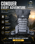 Night Cat 70l Backpack