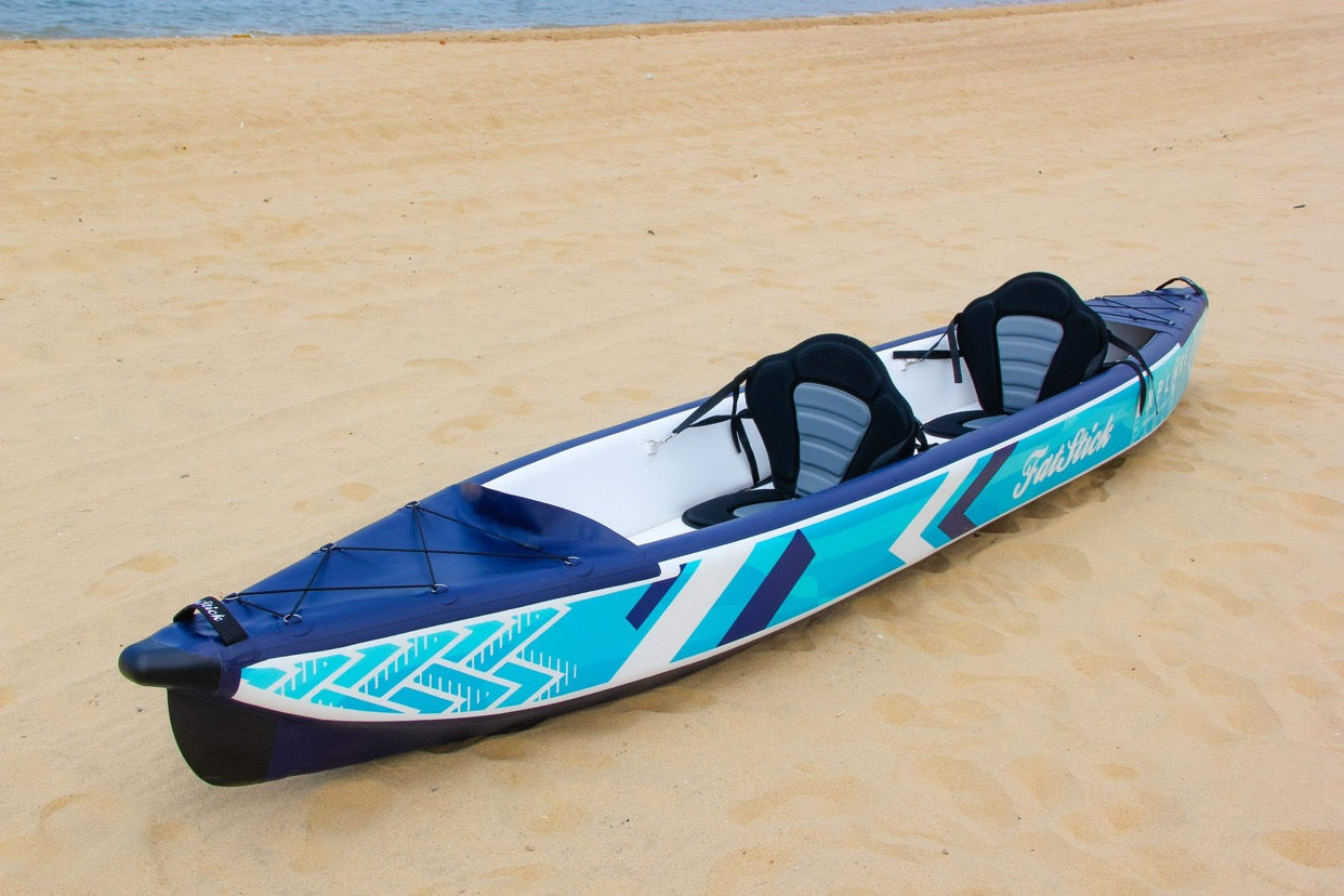 Inflatable 1 & 2 Person Drop Stitch Kayak Package | Canoe | iKayak