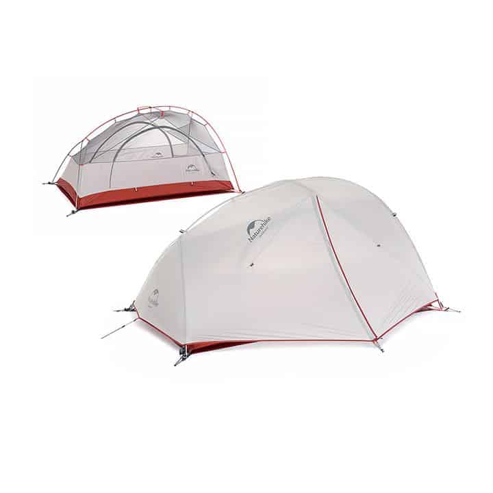 Naturehike Star-River 2 Lightweight 2-Man Tent With Mat (Various Colours)