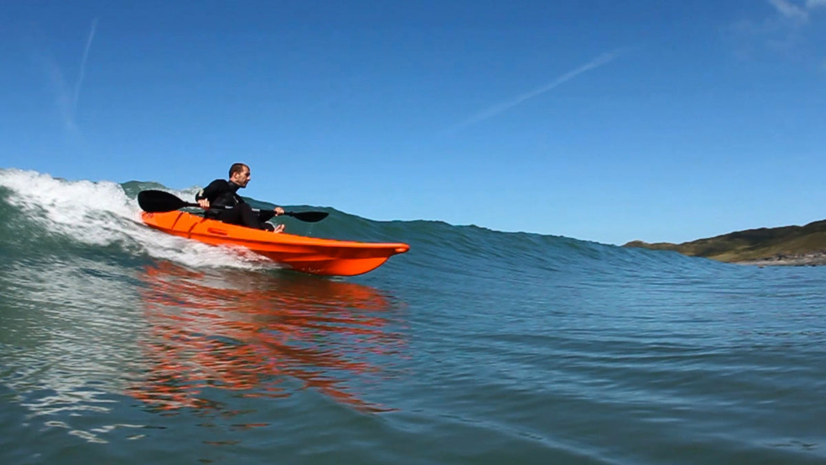 Surf Solo Kayak | Plastic Neutral | Yellow | Agile & Fun